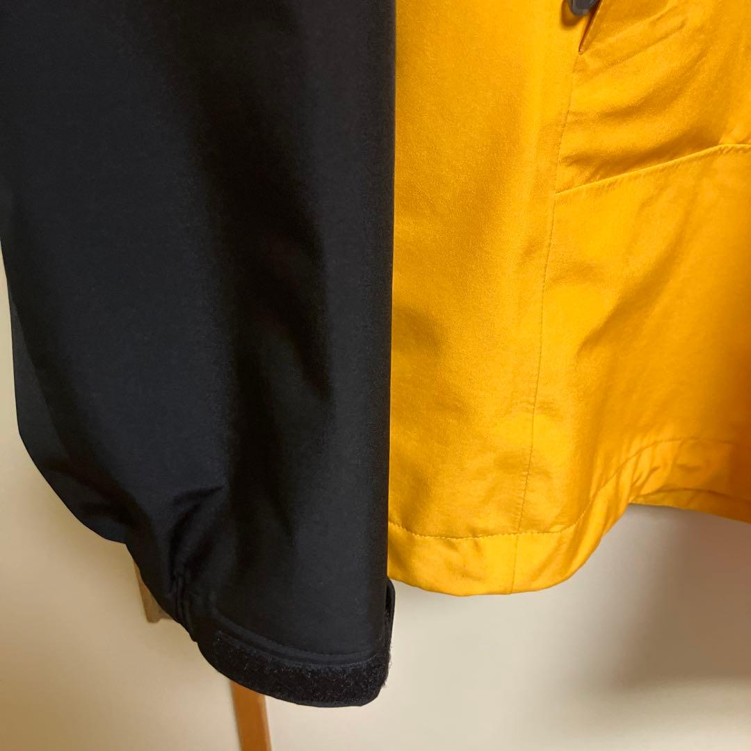 し*た様 THE NORTH FACE マウンテンパーカー 黒/黄