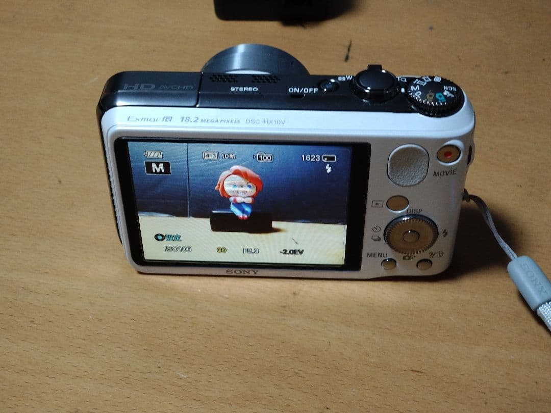 美品 SONY DSC-HX10V サイバーショット デジタルカメラ ホワイト