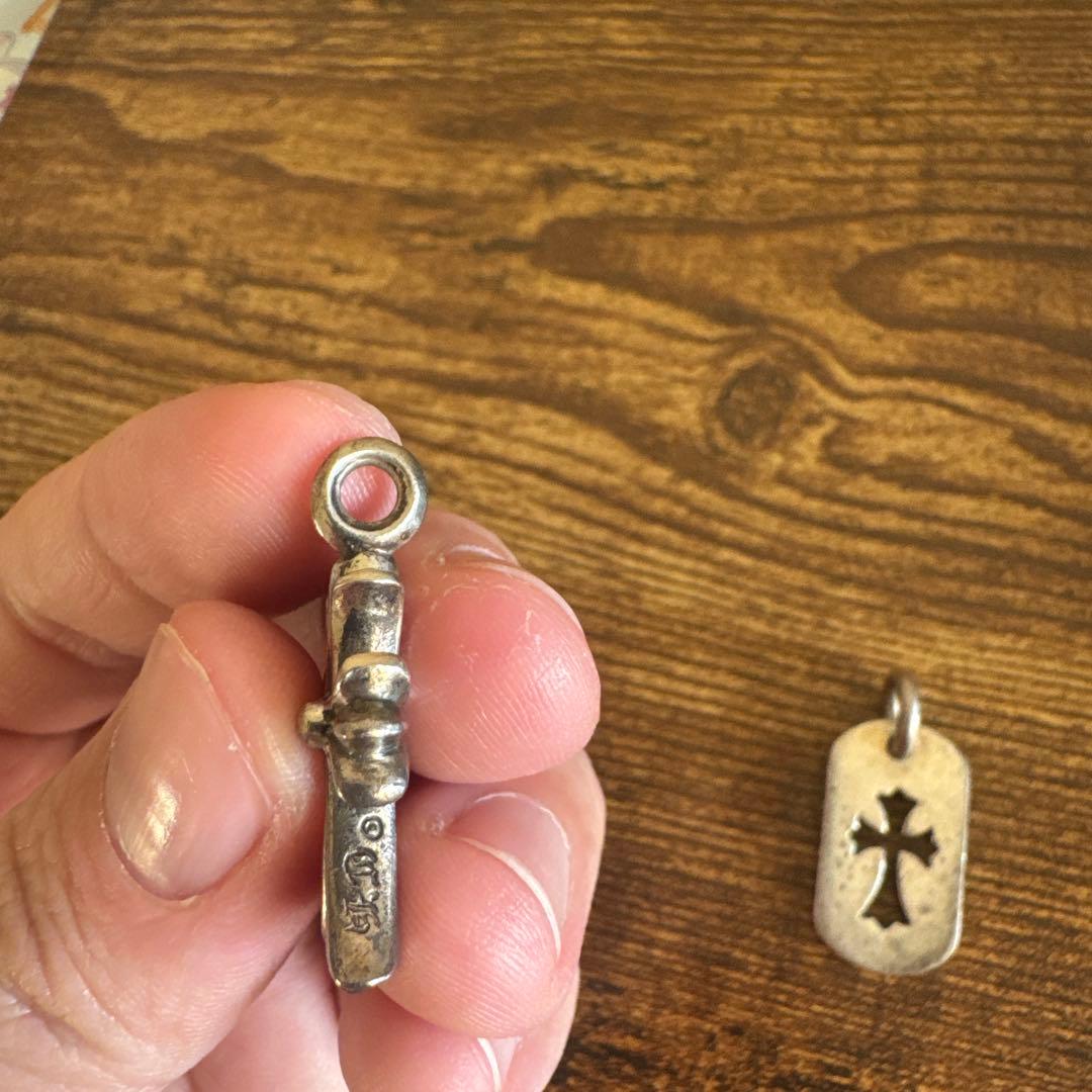 クロムハーツ　シルバー クロスペンダント 2個