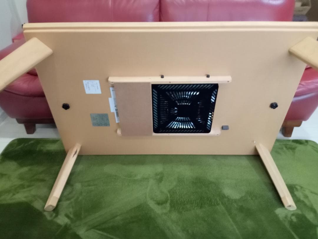 【香川産】『ちょっとクセのある子です』コタツテーブル　ドルチェNA　120㎝