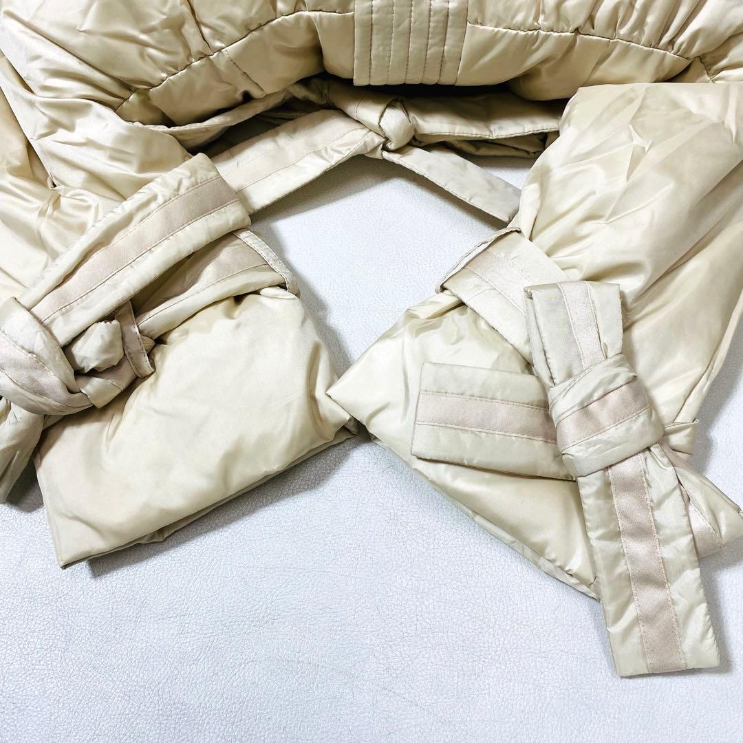 未使用 TO BE CHIC ダウンコート 40 ウエストリボンベルト