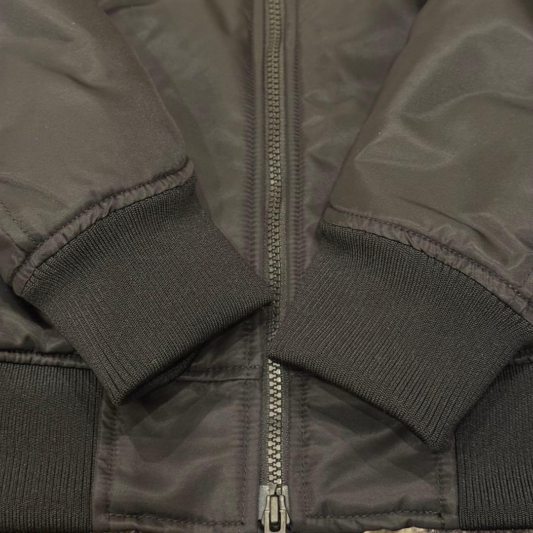 UNIQLO ジルサンダーコラボプラスJハイブリッドダウンMA-1 ブラックM