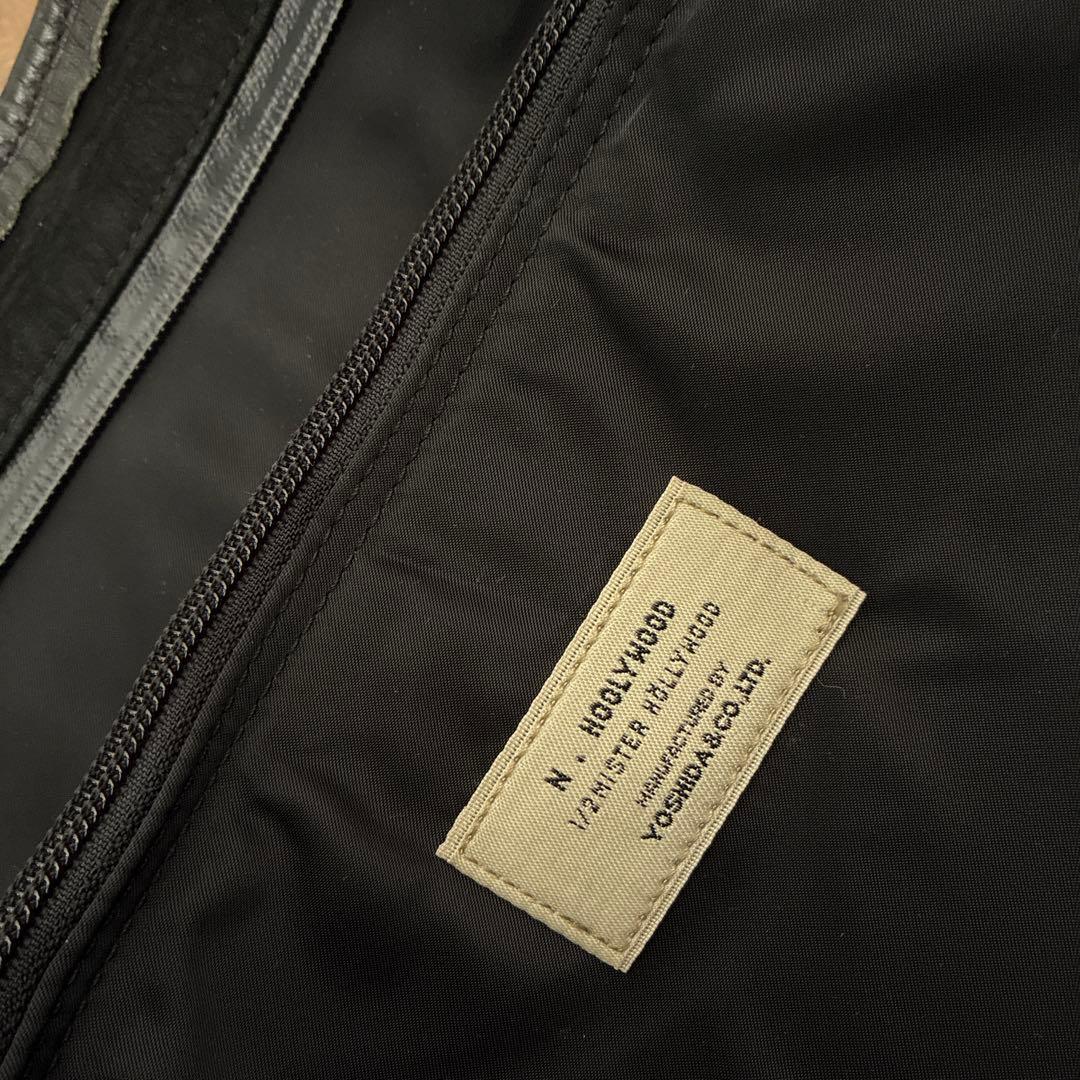N.HOOLYWOOD×YOSHIDA&CO.LTD ヌバックトートバッグ