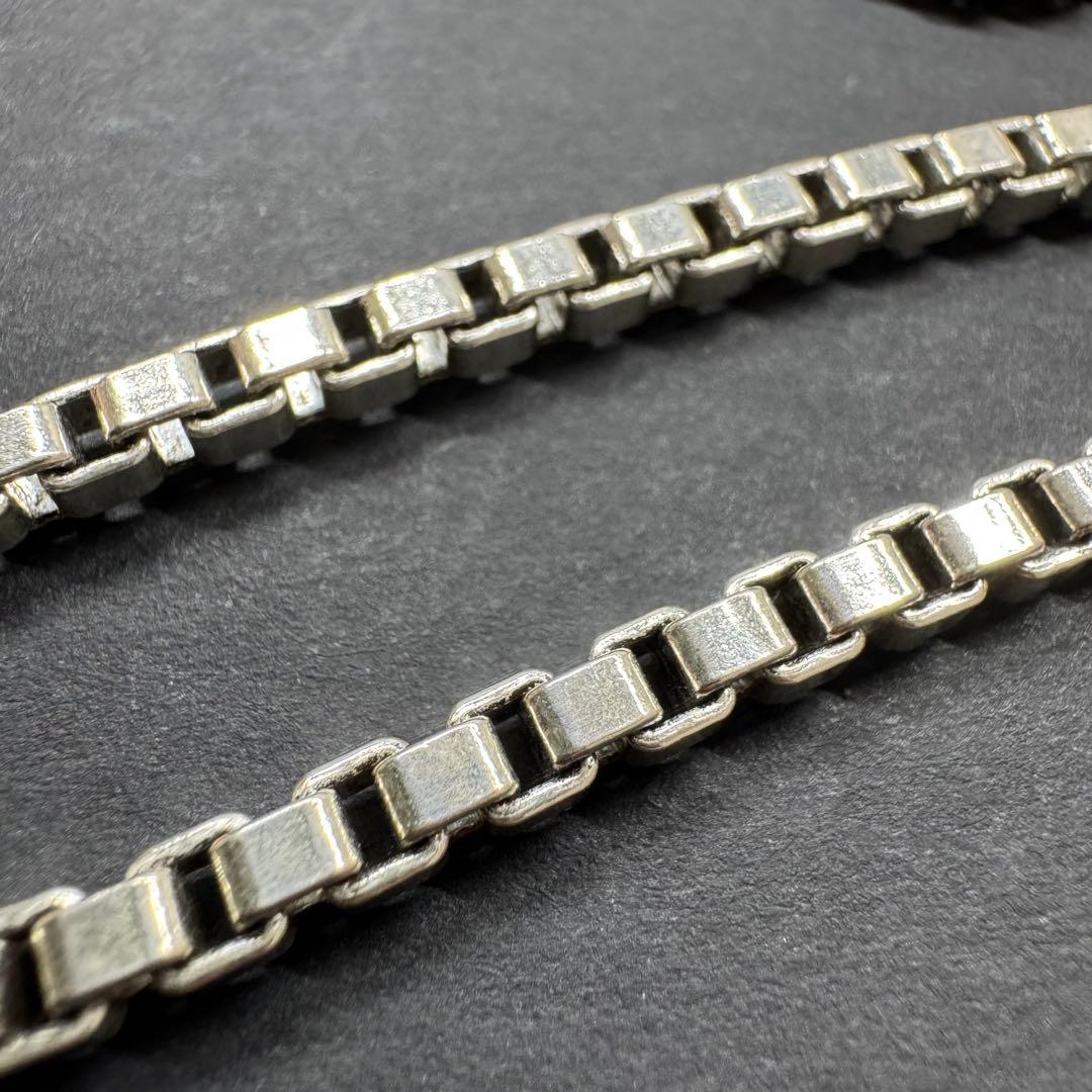 【45㎝ 36g 3.8㎜ 超太め】ベネチアンチェーン silver925