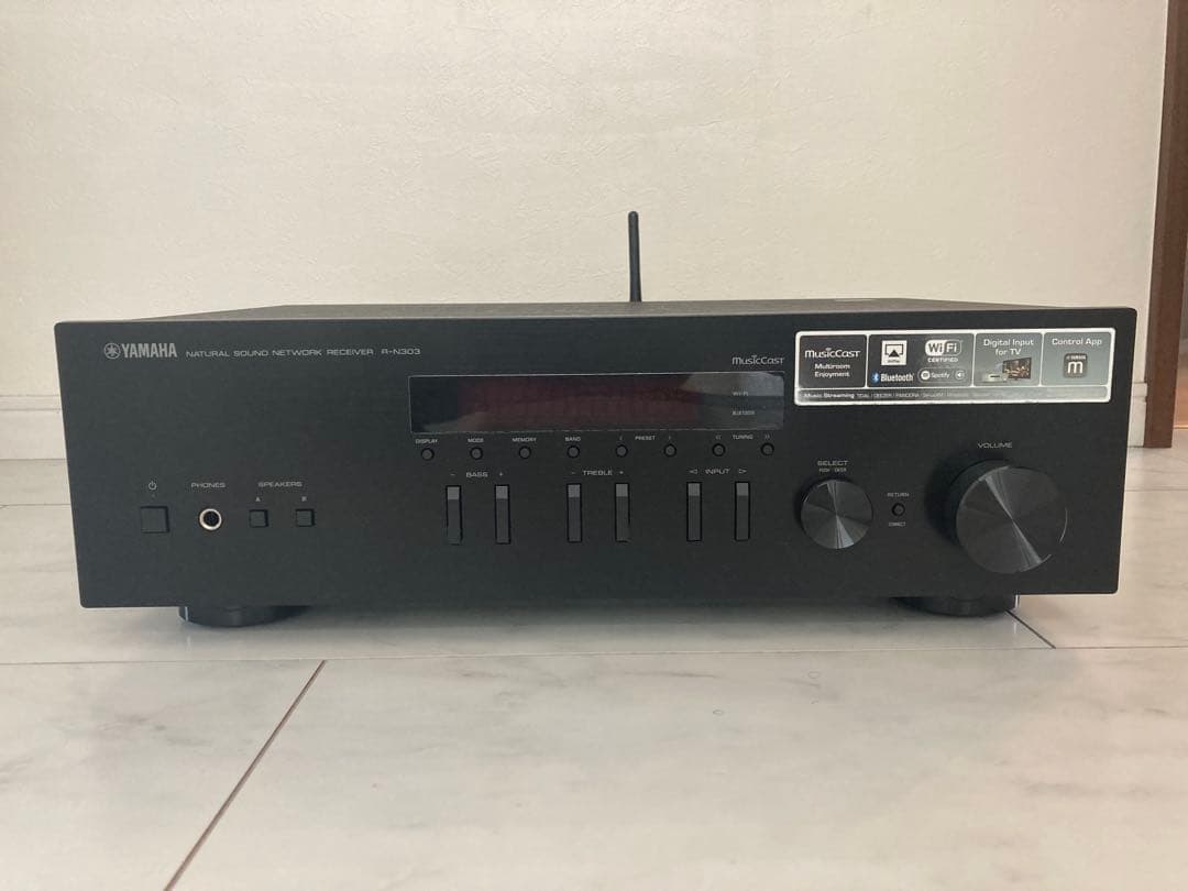 YAMAHA R-N303 AVアンプ WiFi、Bluetooth対応