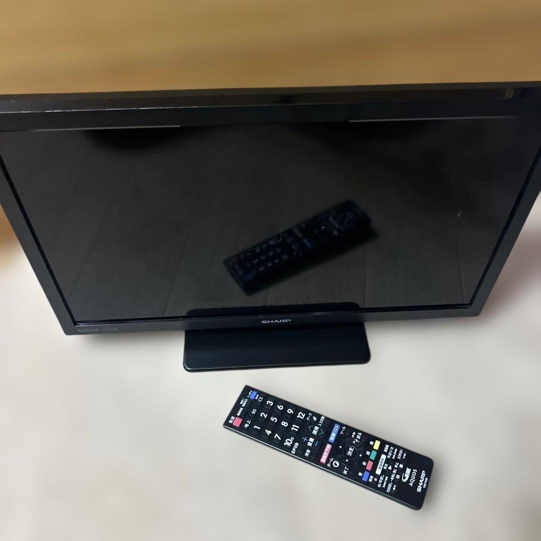 シャープ 19V型 液晶 テレビ AQUOS 2T-C19DE-B 動作良好