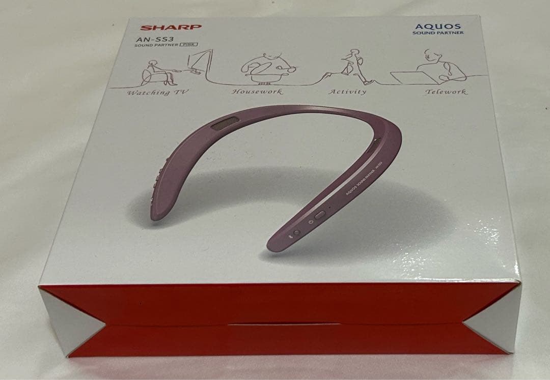 （新品未使用）シャープAQUOS サウンドパートナーAN-SS3-P ピンク