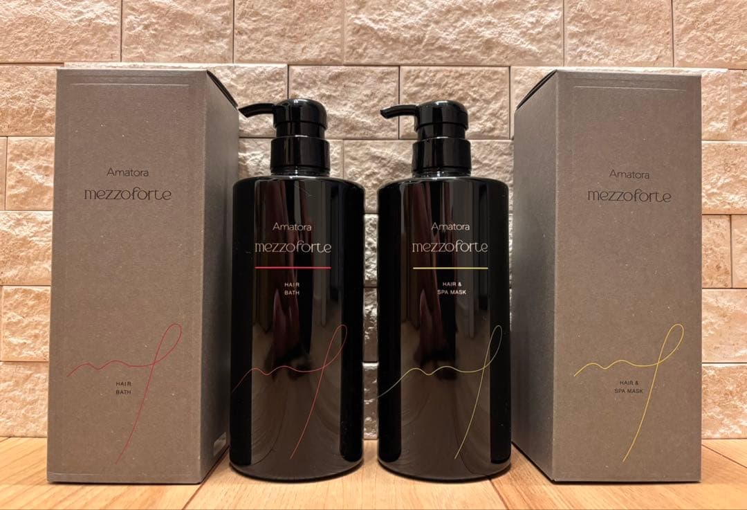 【NEW】アマトラ メゾフォルテ ヘアバス&スパマスク680セット