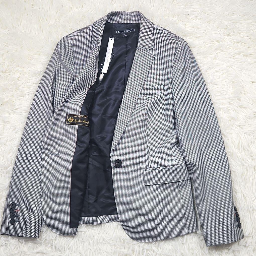 s*e様 【未使用】　インディヴィ　千鳥格子柄　スーツセットアップ　ロロピアーナ
