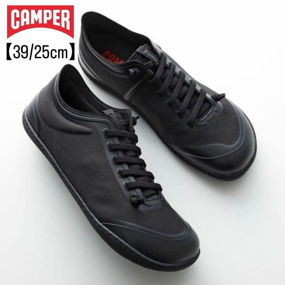 【完売モデル/極美品】CAMPER 39 ペウカミ スニーカー 黒