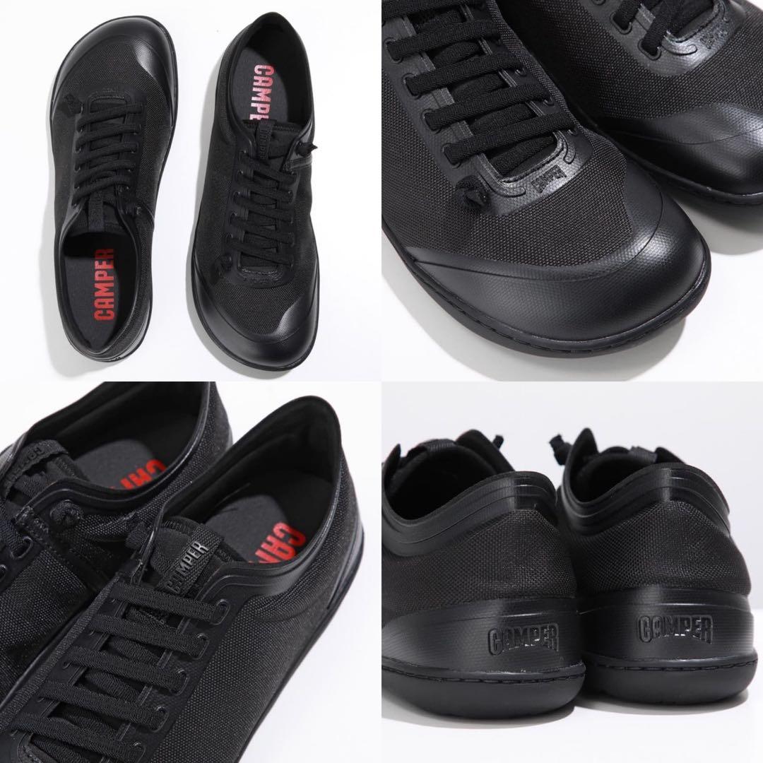 【完売モデル/極美品】CAMPER 39 ペウカミ スニーカー 黒