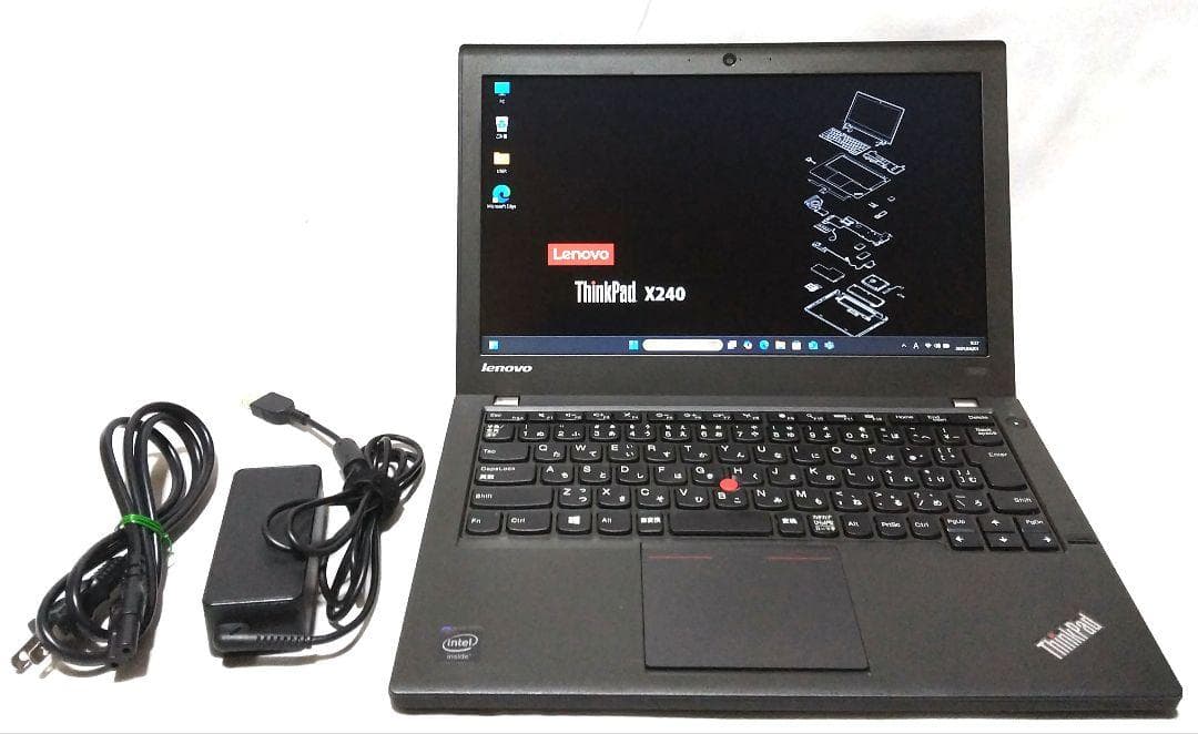 ThinkPad X240　i5／8GB メモリ／512GB SSD／オフィス