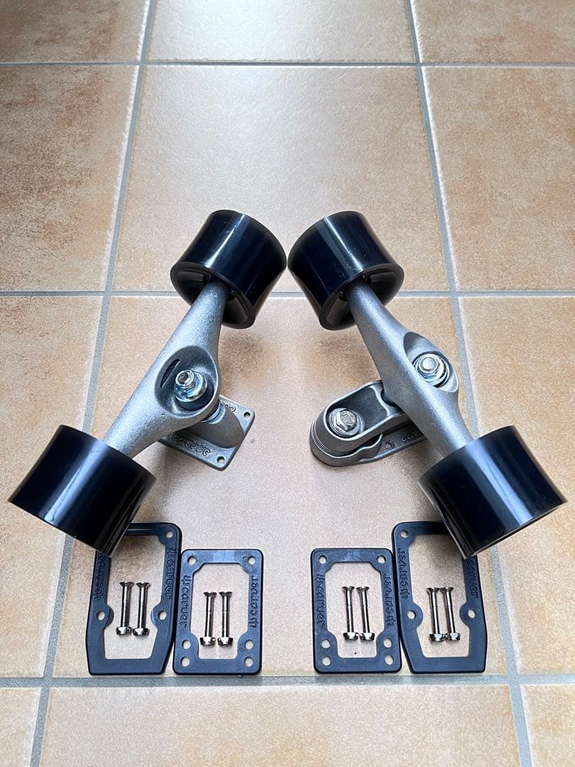 新品 carver C7トラック+69mmウィール+ベアリング セット カーバー