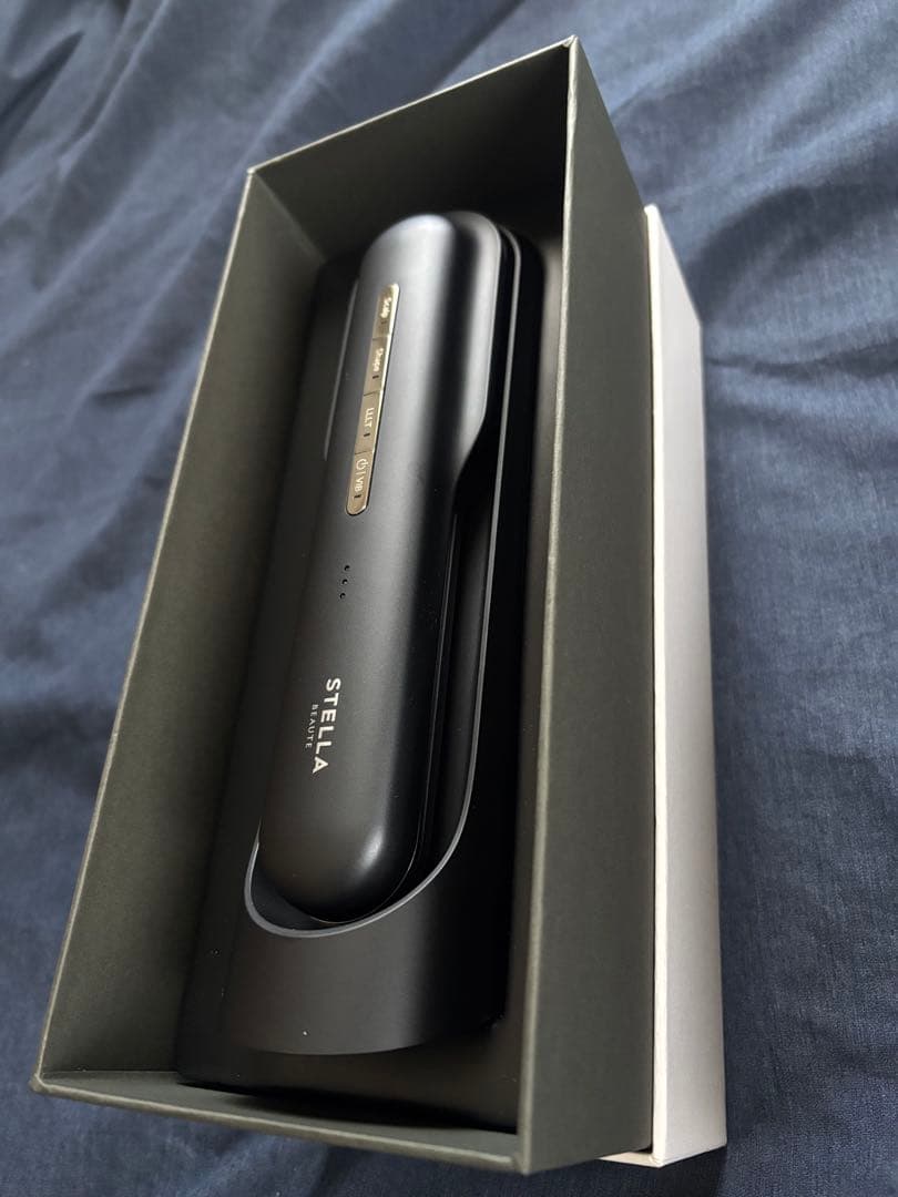 STELLA BEAUTE リフトブラシ　美顔器 ブラック 箱付き