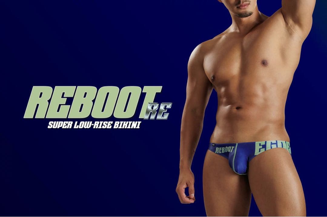 EGDE エッジ　REBOOT ビキニ　アイスカラー　ローライズ　リブート　M