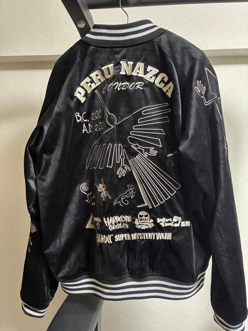 HARDCORE CHOCOLATE ナスカジャン2024 メヒア・ブラック L