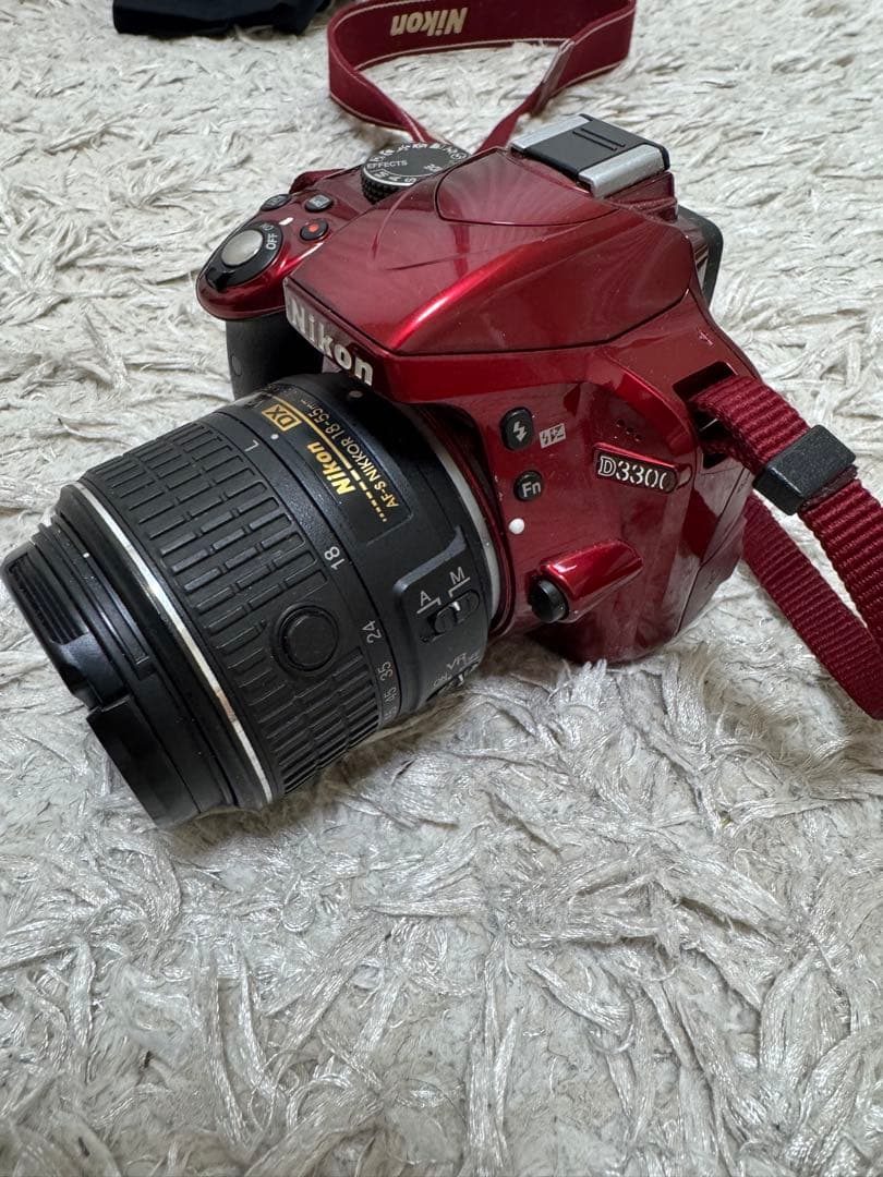 NikonD3300 デジタル一眼レフカメラ ワインレッド　　 確実最終値下げ