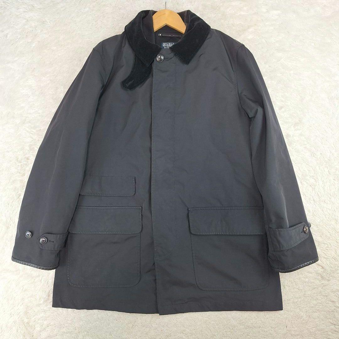ポロラルフローレン　3WAY　ライナーコート　ブラックウォッチ　フード　L