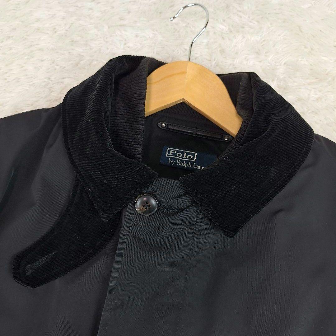ポロラルフローレン　3WAY　ライナーコート　ブラックウォッチ　フード　L