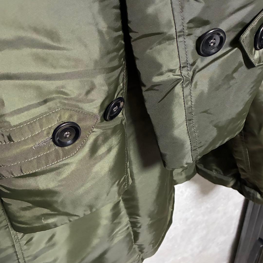 【美品】45R　フォーティーファイブアール 45rpm ナイロン×ボアのコート