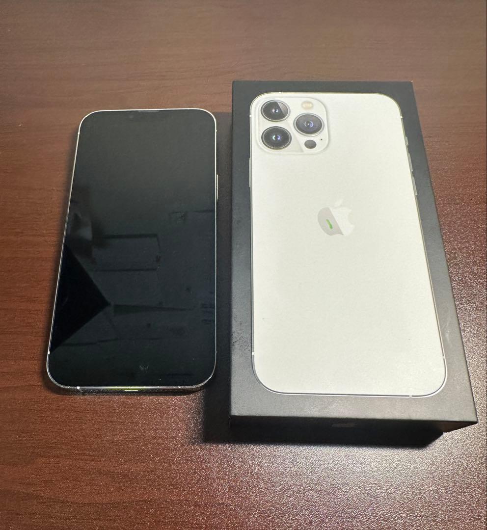 iPhone 13 Pro Max 256GB シルバー 箱付き