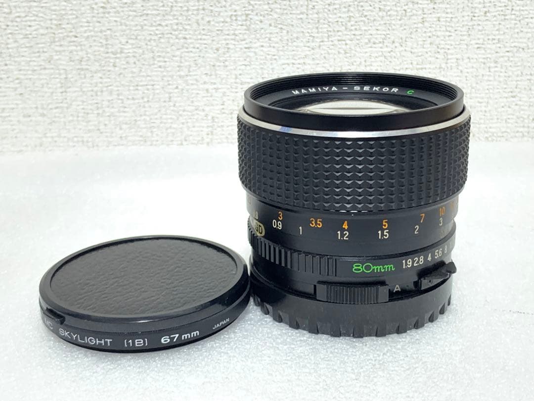 フィルムカメラ Mamiya sekor C 1:1.9 80mm