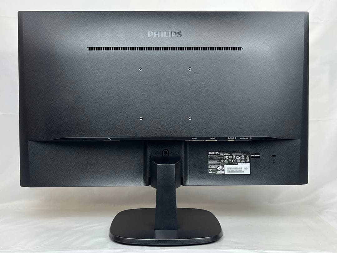 美品Philips 273V7Q 27インチモニター 内蔵スピーカー