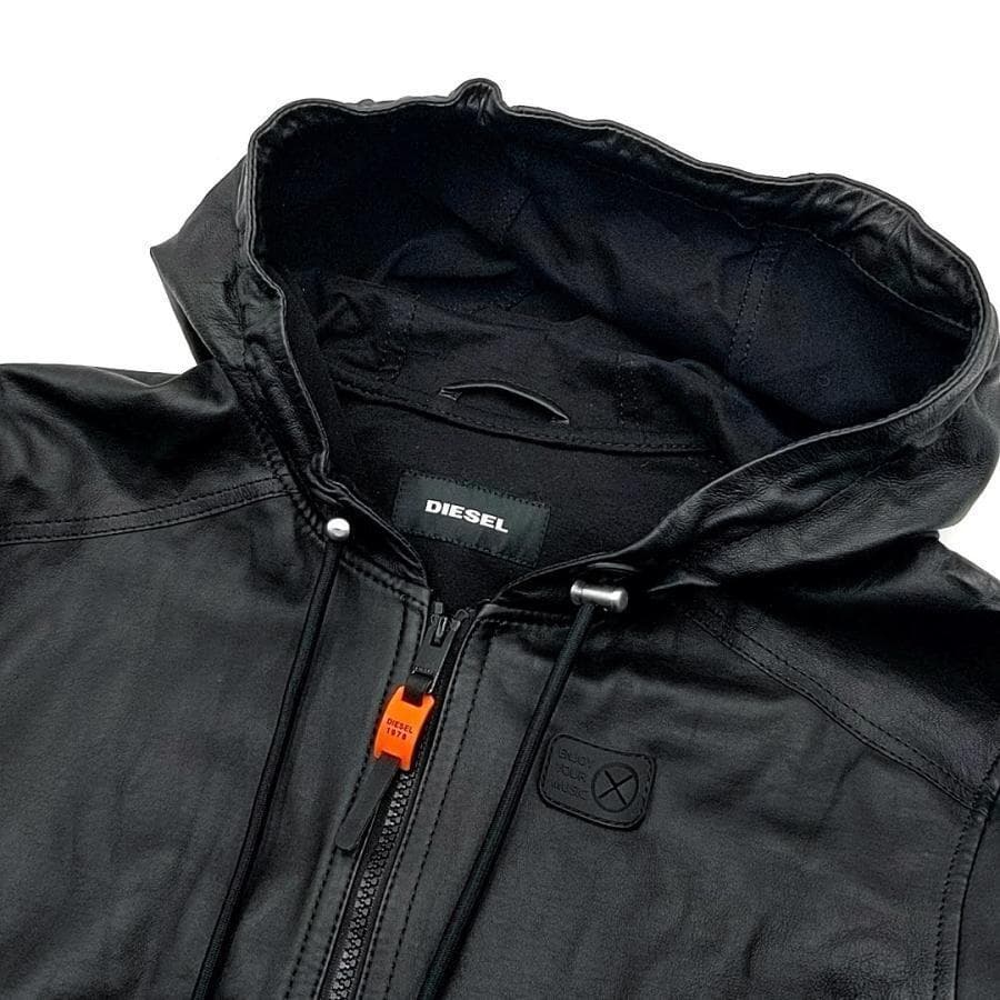 超美品 ディーゼル DIESEL レザージャケット XL 10-25011602