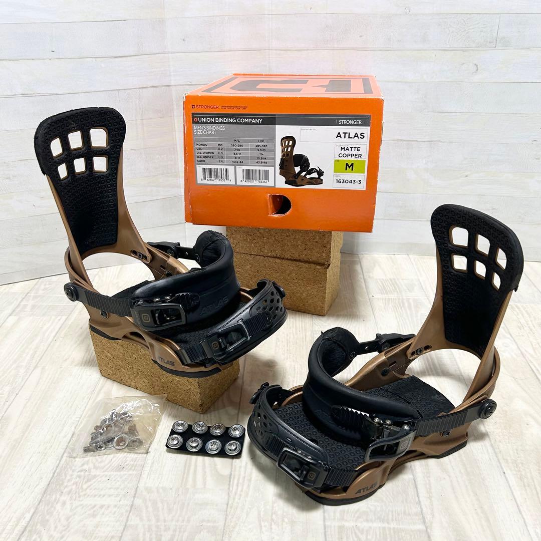 UNION　ATLAS　Mサイズ【箱・予備ビス付き】