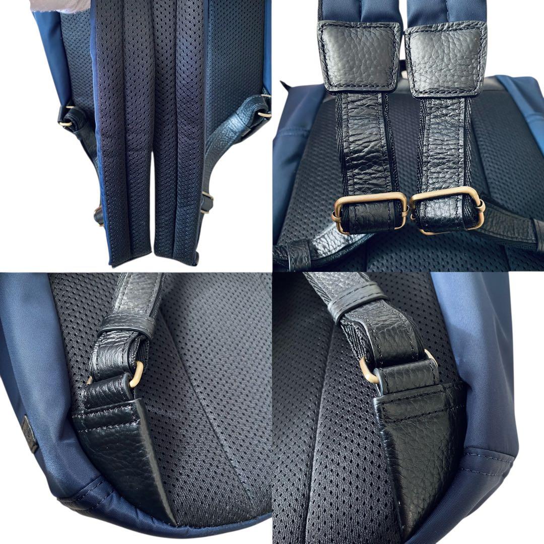 IBIZA イビサ【極美品】ディアリオ 2way ナイロン＆レザーリュック