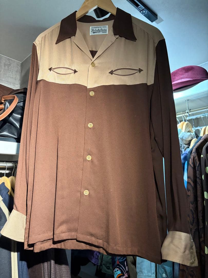 ワコマリア　ウエスタンシャツ