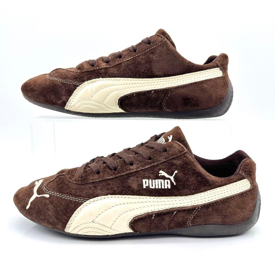 【希少】プーマ スピードキャット ダークブラウン スエード レザー 27.5