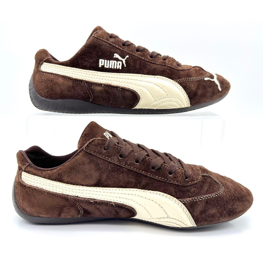 【希少】プーマ スピードキャット ダークブラウン スエード レザー 27.5