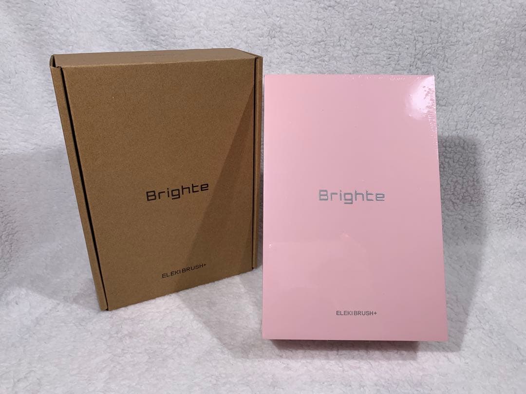 ※未開封/限定色※ ブライト エレキ ブラシ プラス（ピンク）