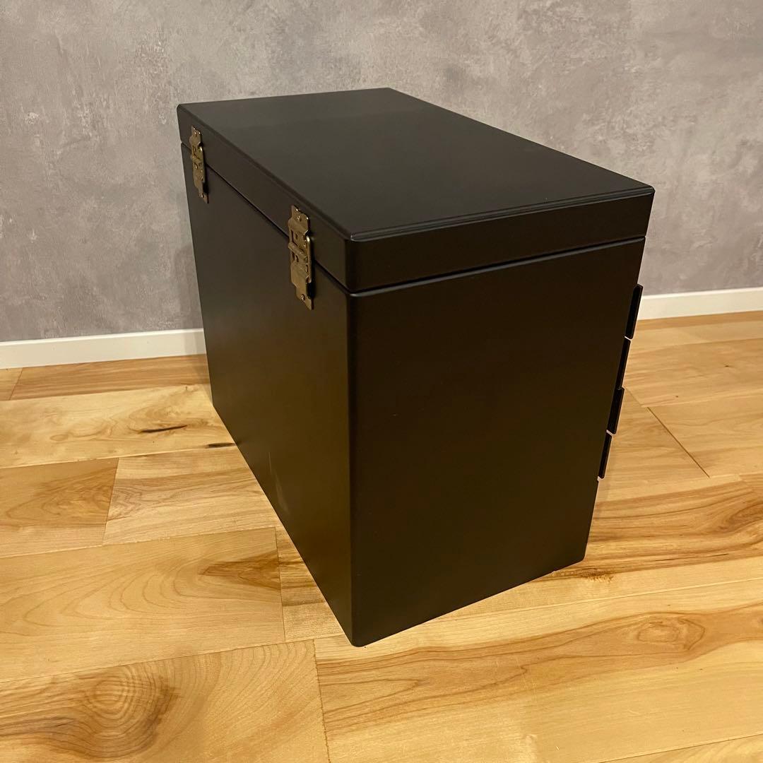 ジュエリーボックス アクセサリー ケース 大容量 5段 大地真央 黒 ブラック