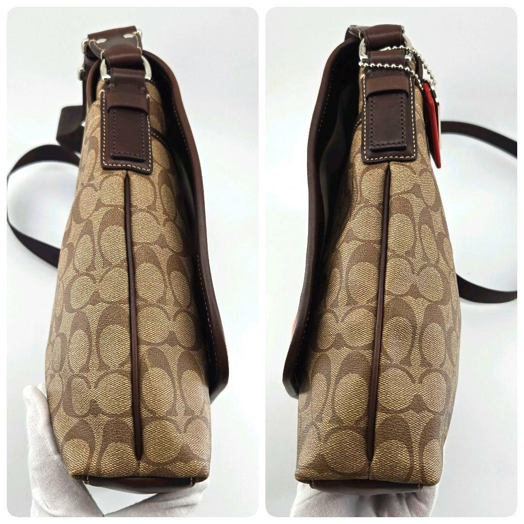 極美品　COACH 　コーチ　メッセンジャーバッグ　ショルダーバッグ　ヘリテージ