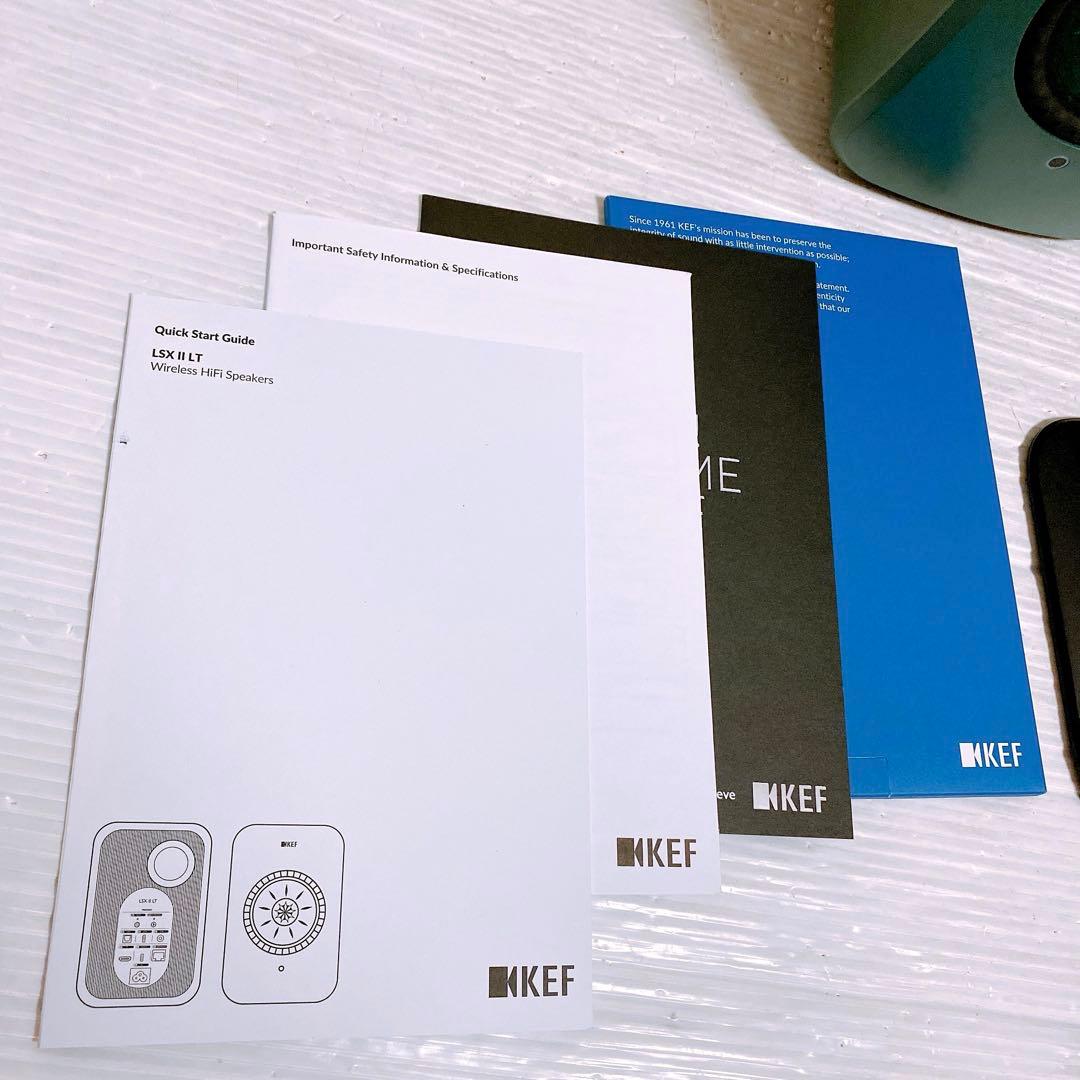 KEF LSX II LT ワイヤレススピーカー　スタンド付属