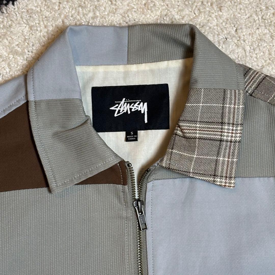 ジャケット・アウター Stussy Patch Work Zip Jacket