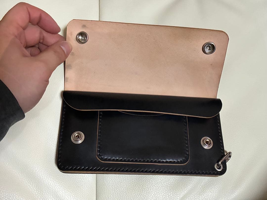 ロングトラッカーウォレット コードバン