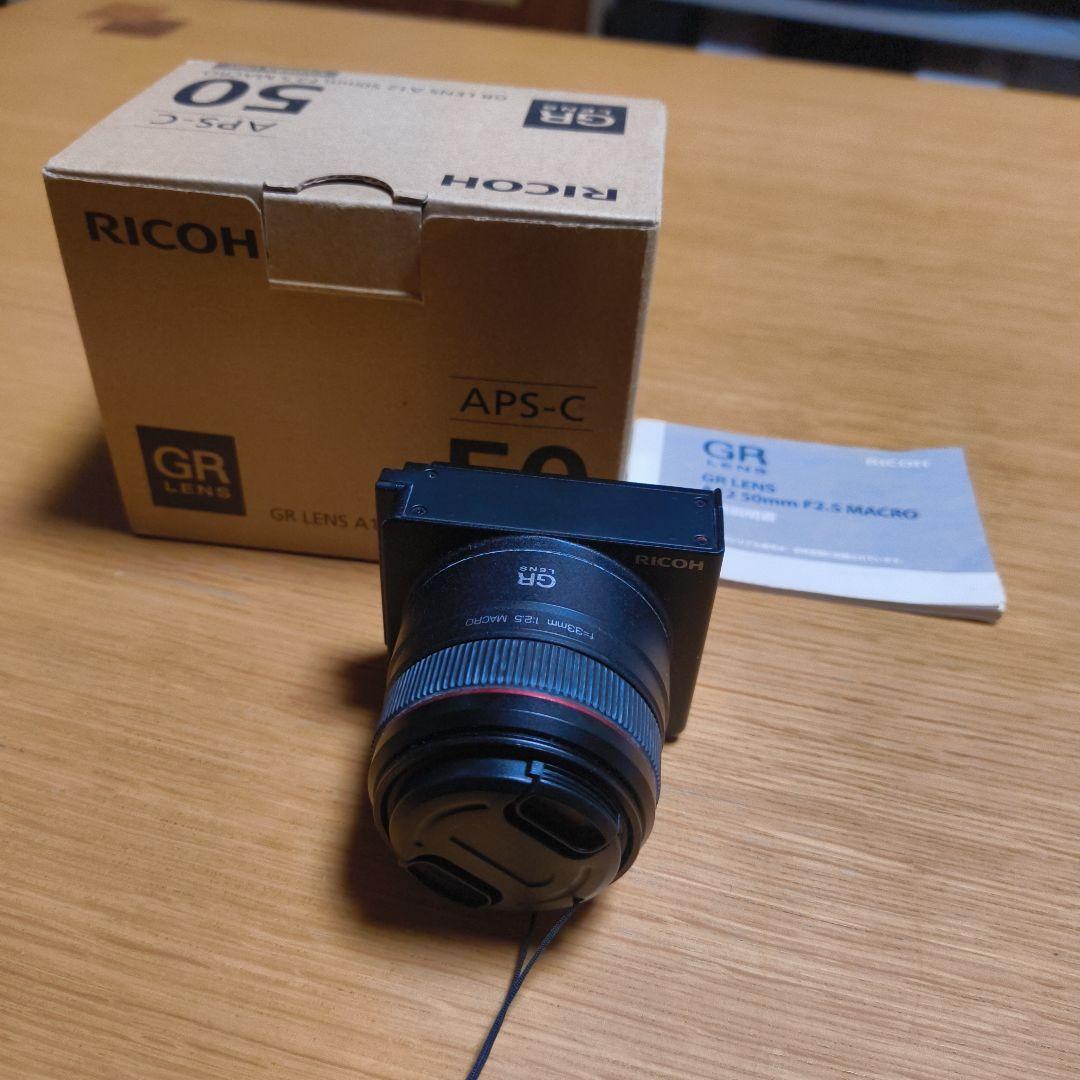 RICOH GR A12 50mm F2.8 MACRO　箱説付き