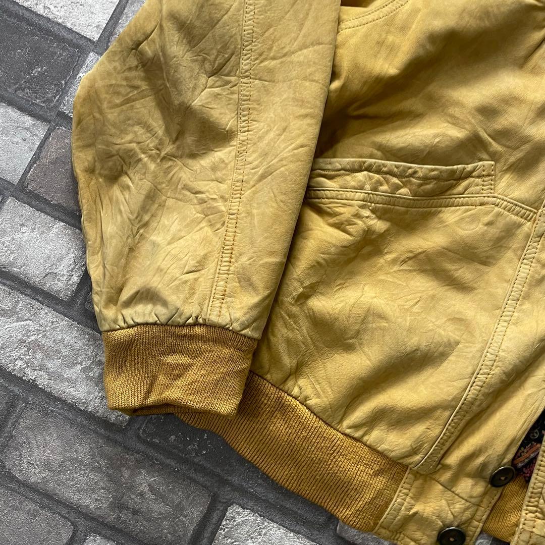 ジャケット・アウター 80's vintage leather swing top blouson