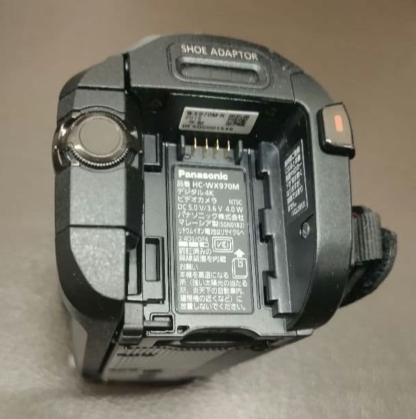 【Panasonic】 HC-WX970M 【4K対応ビデオカメラ】