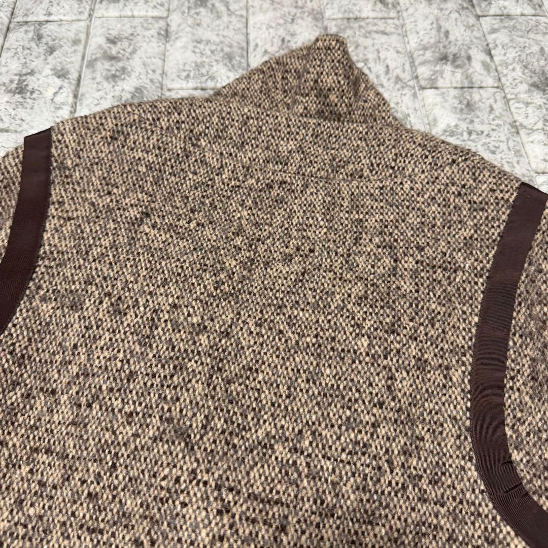 【りっつ】MARNI マルニ　ツイードジャケット　リボン　イタリア製