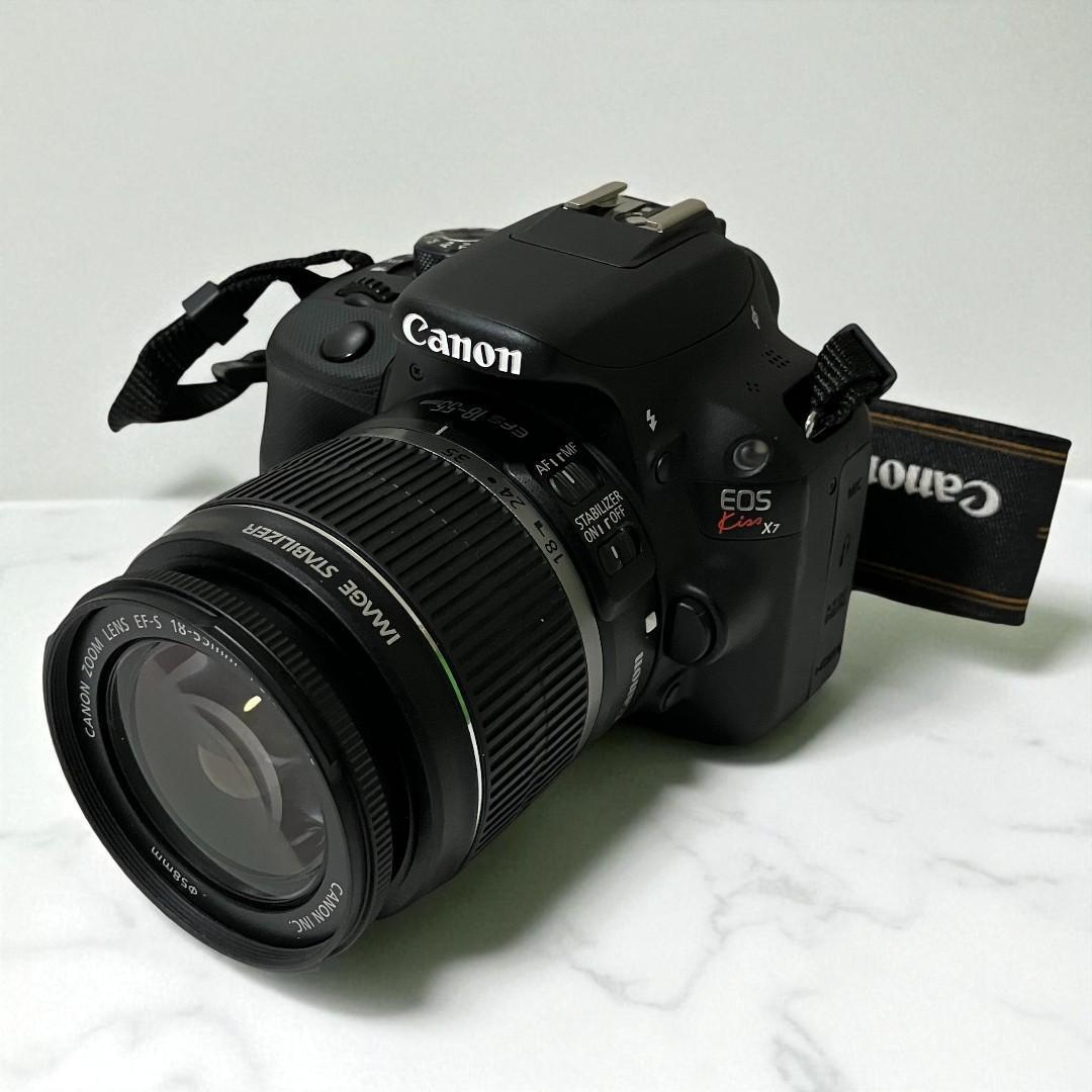 美品/一眼レフデジタルカメラ/Canon Kiss X7/撮影枚数少！