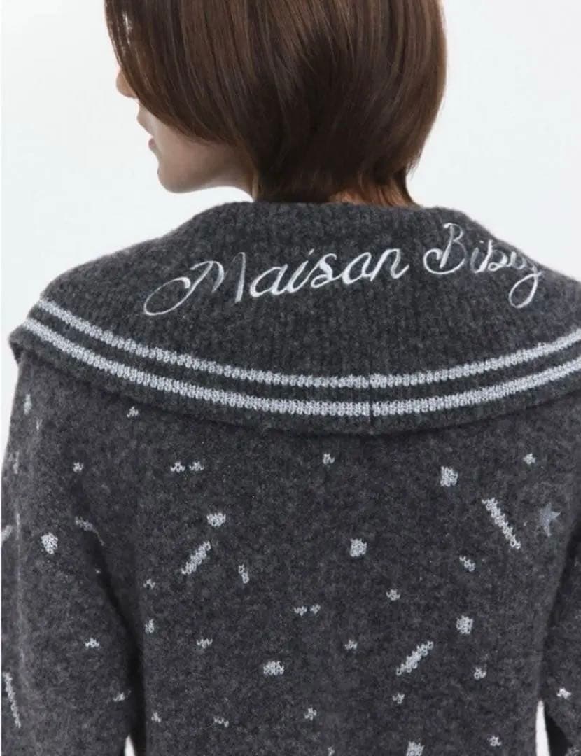 Bibiy MAISON BIBIY. STAR KNIT グレー