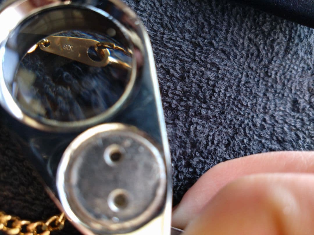 18K喜平ブレスレット刻印有り