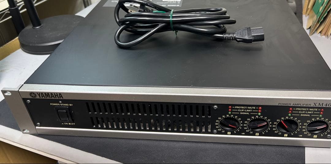 ヤマハ YAMAHA パワーアンプリファイアー XM4080 セール　処分
