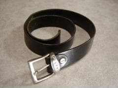 LEE　リー　レザーベルト　ビンテージ　MADE IN ITALY（イタリア製）