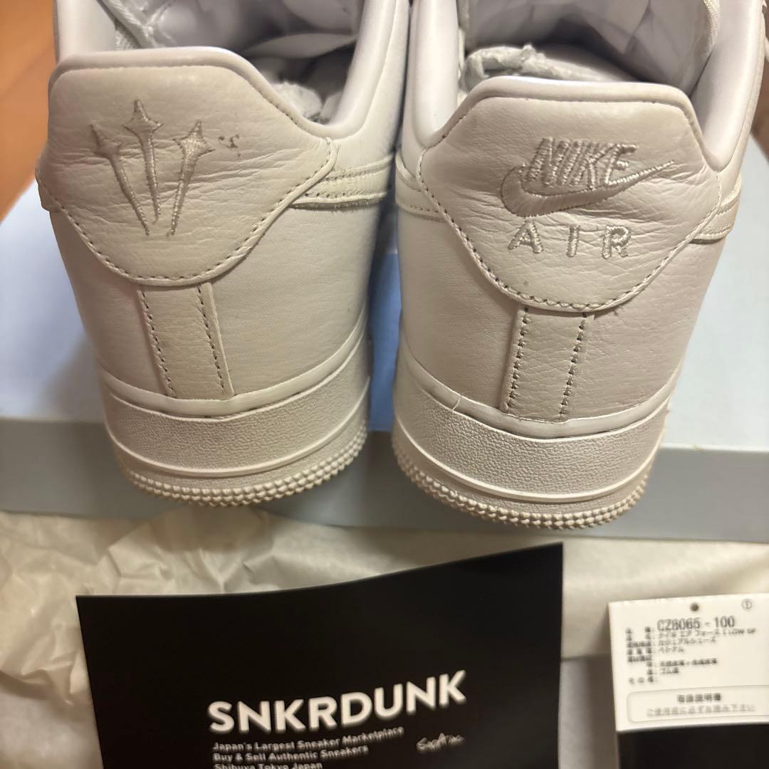 ノクタ　Nike Air Force 1 ホワイト 27.5