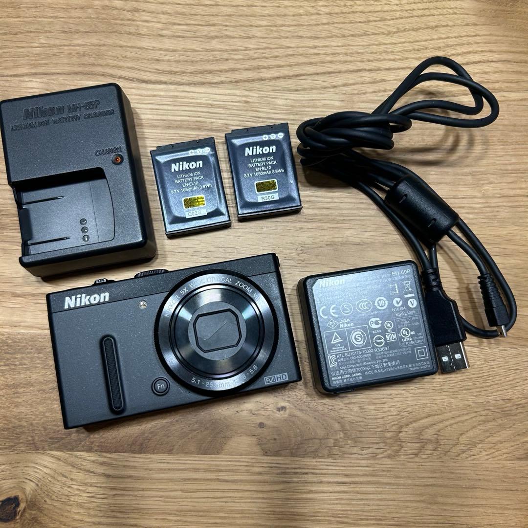 Nikon COOLPIX P330 デジタルカメラ ブラック